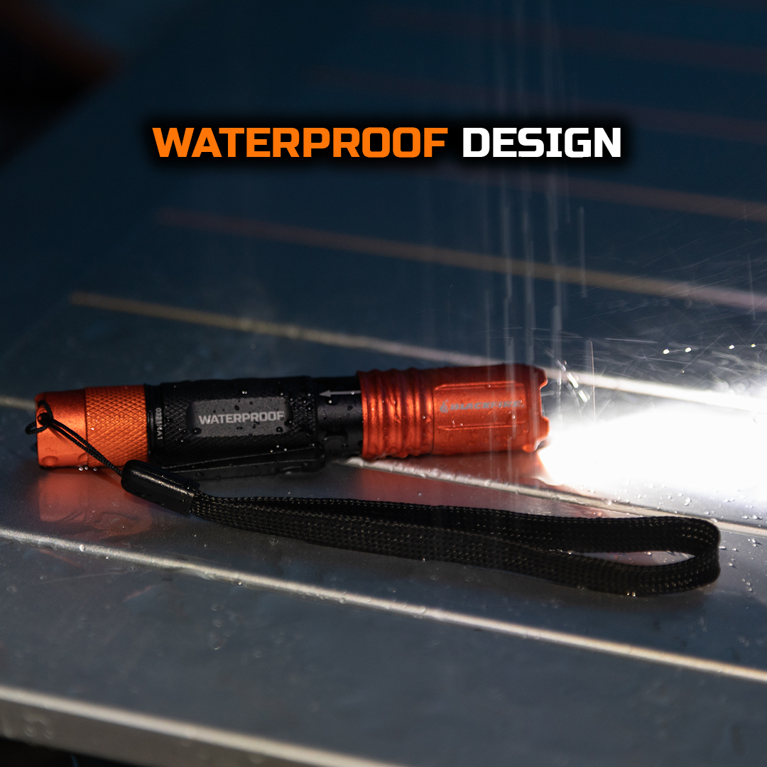 Rechargeable Waterproof 275 Lumen Pocket Flashlight BBM6411
